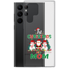 1st Christmas As A Mom Clear Case for Samsung®