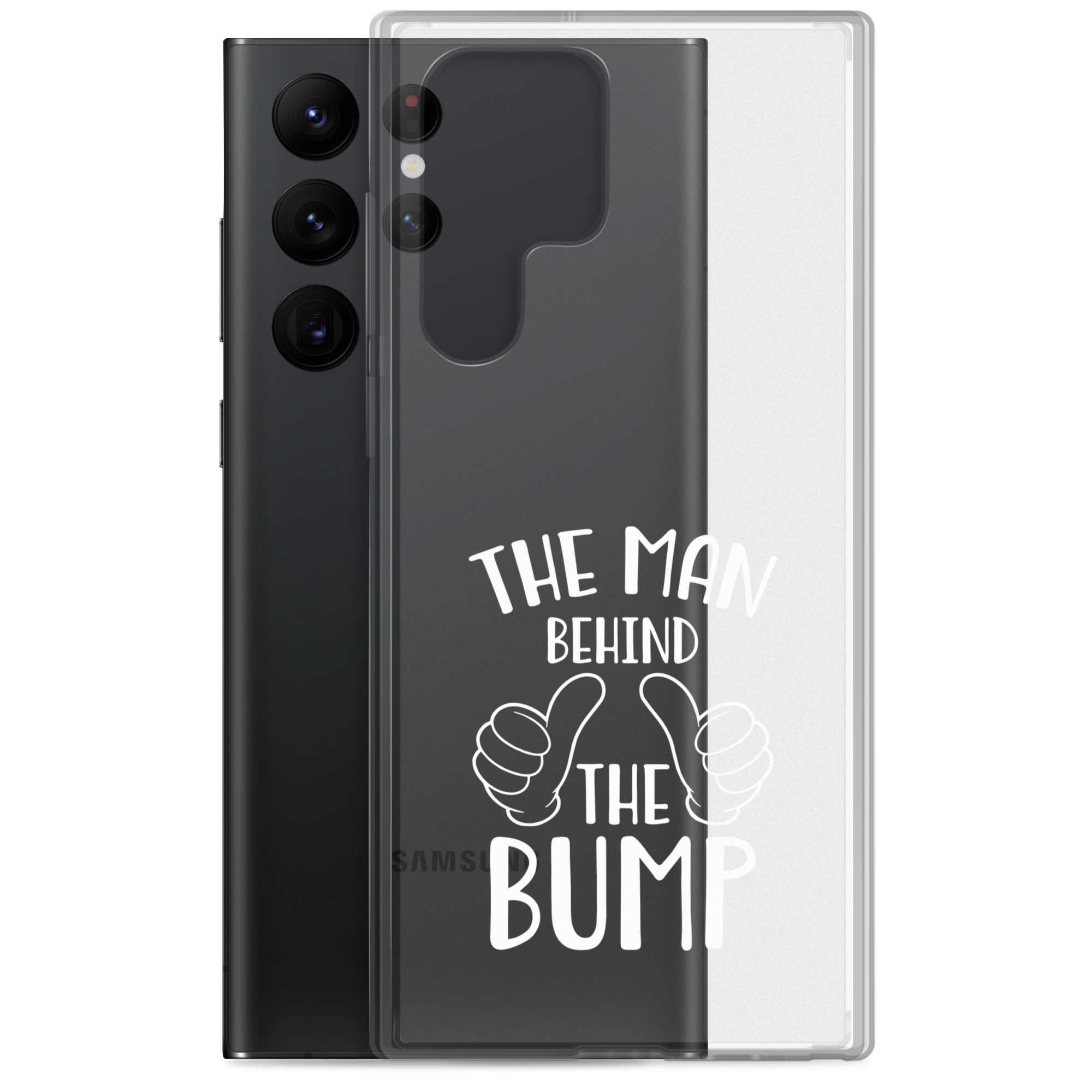 The Man Behind The Bump Clear Case for Samsung®