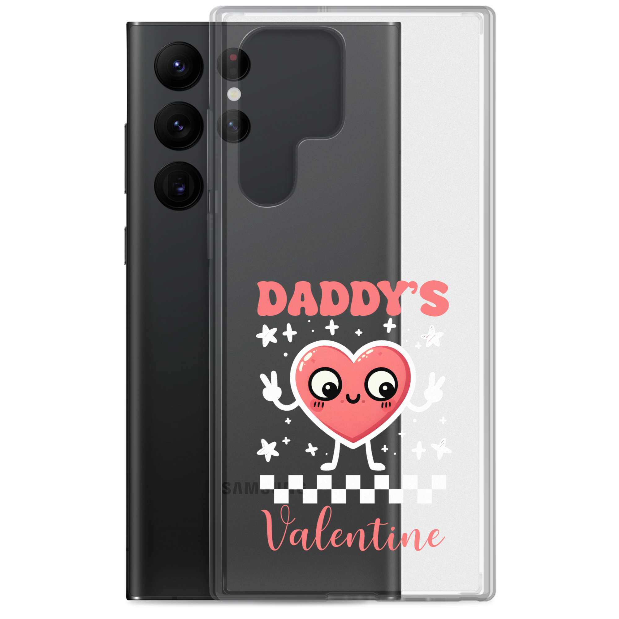 Daddy's Valentine Clear Case for Samsung®