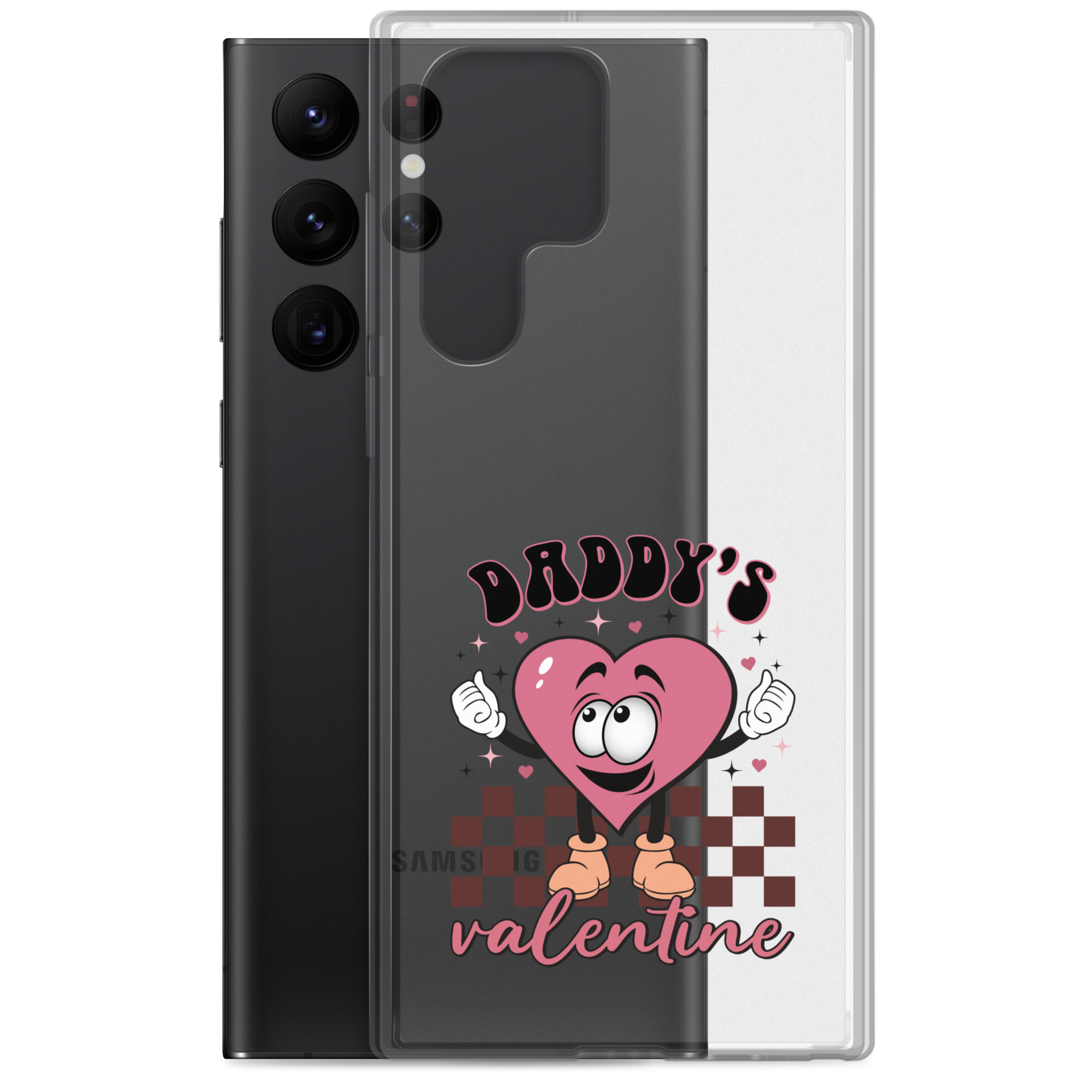 Daddy's Valentine Clear Case for Samsung®