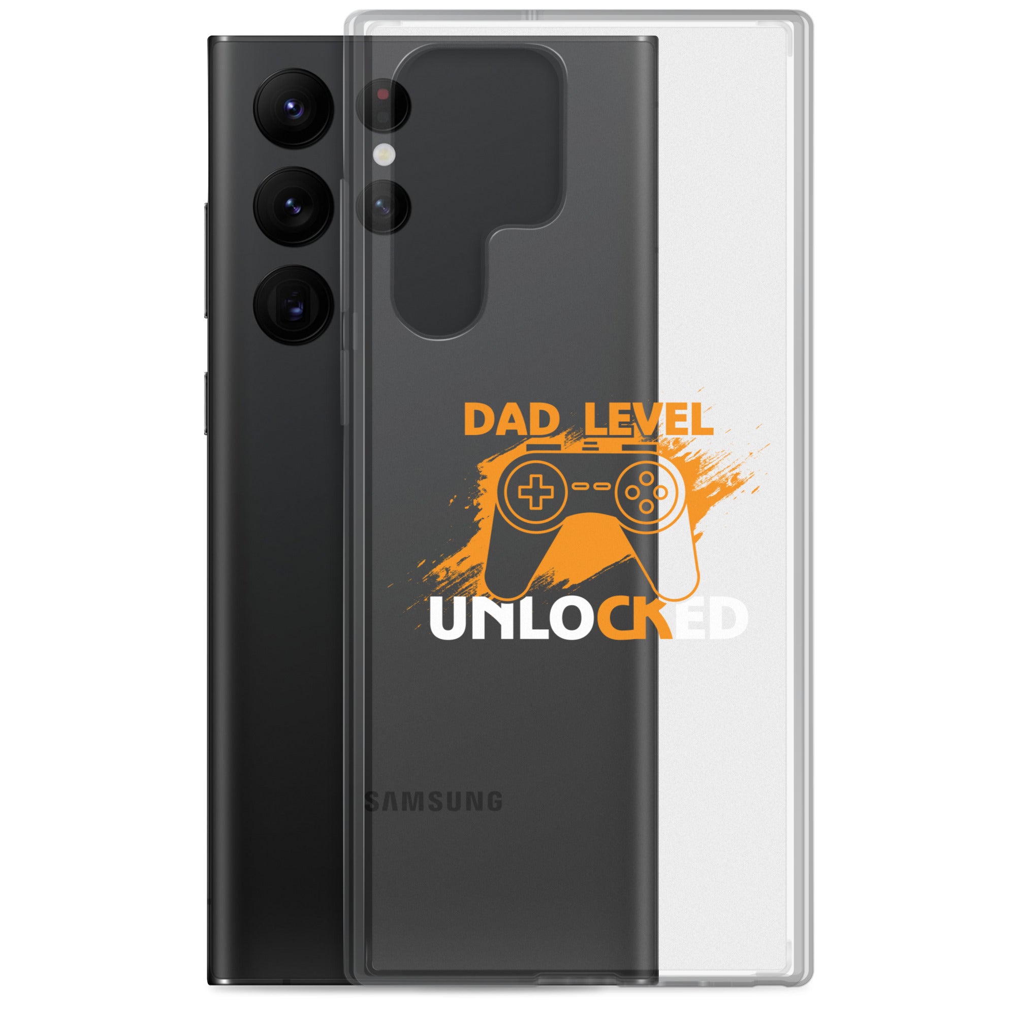 Dad Level Unlocked Clear Case for Samsung®