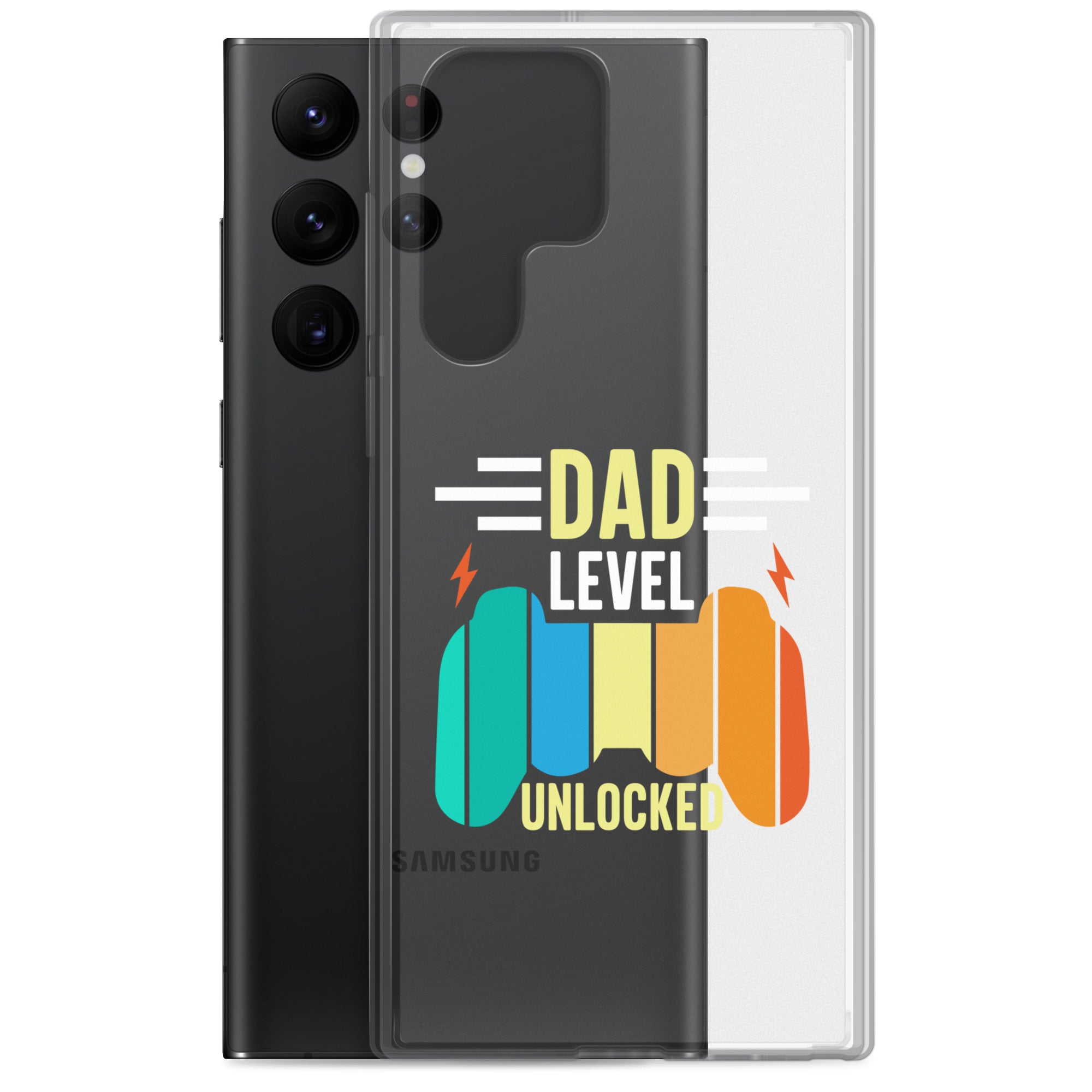 Dad Level Unlocked Clear Case for Samsung®