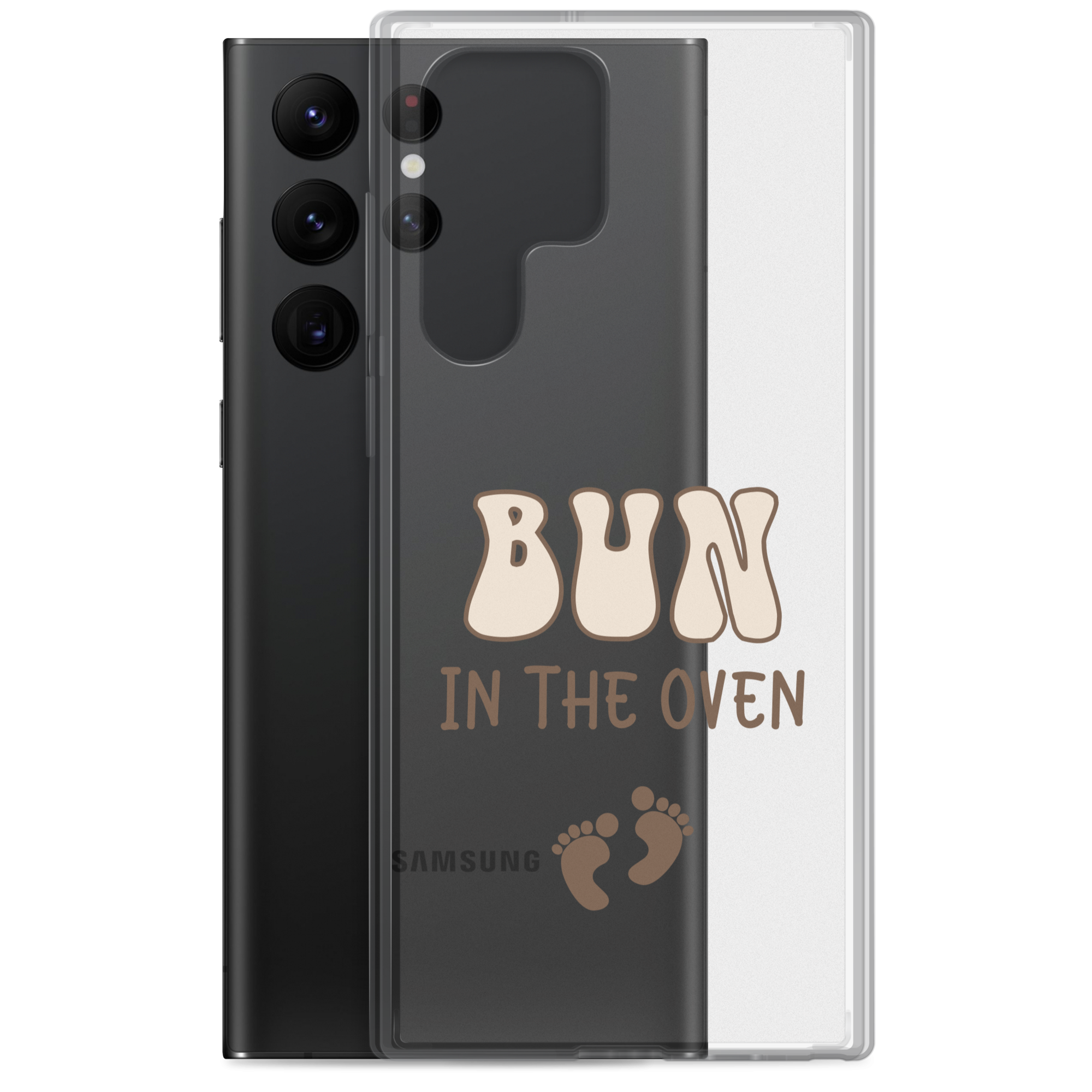 Bun In The Oven Clear Case for Samsung®