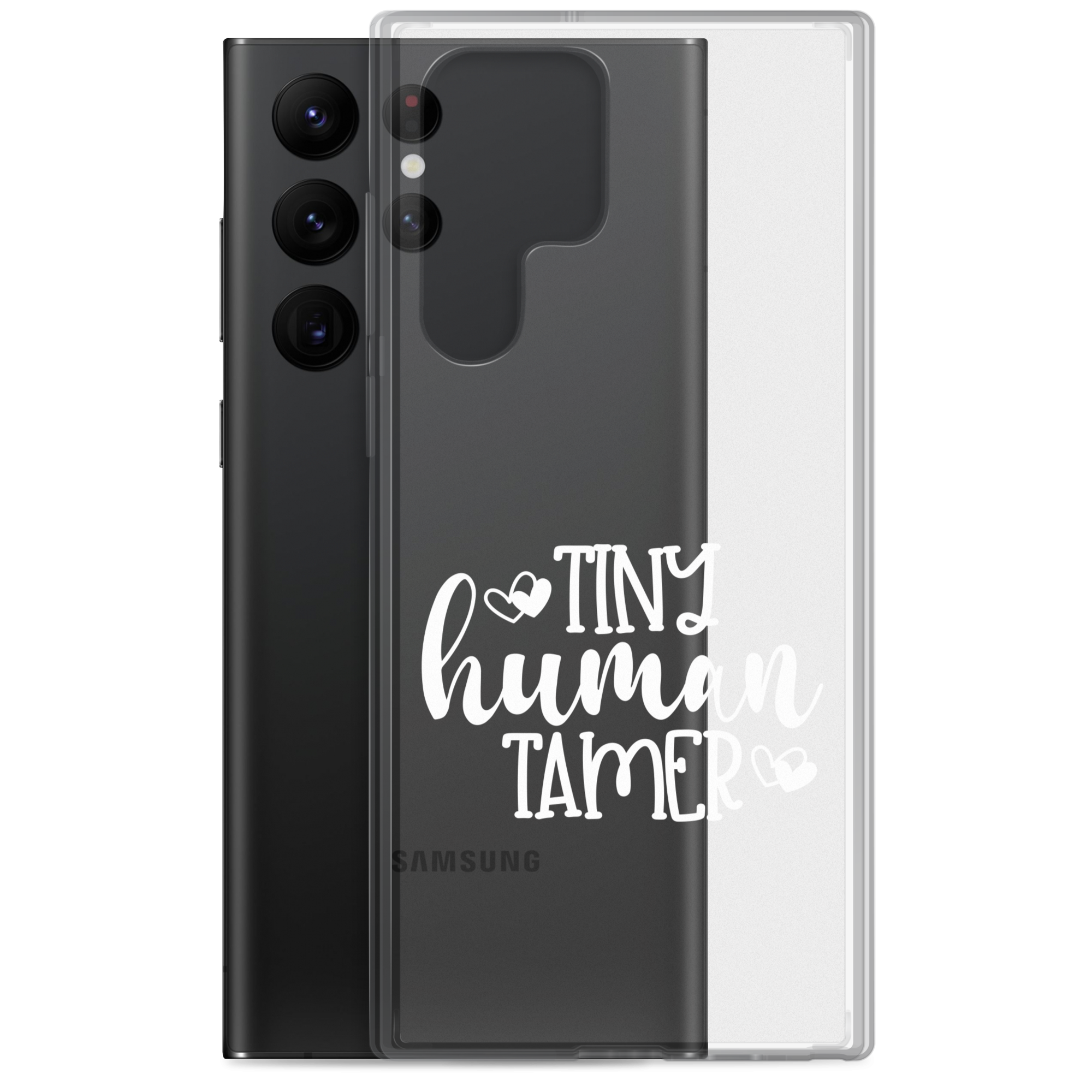 Tiny Human Tamer Clear Case for Samsung®