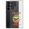 I'm Not Sleeping, I'm Resting My Eyes, Dad Clear Case for Samsung®