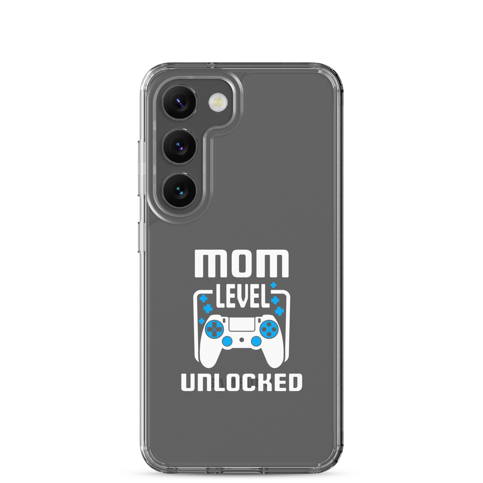 Mom Level Unlocked Clear Case for Samsung®