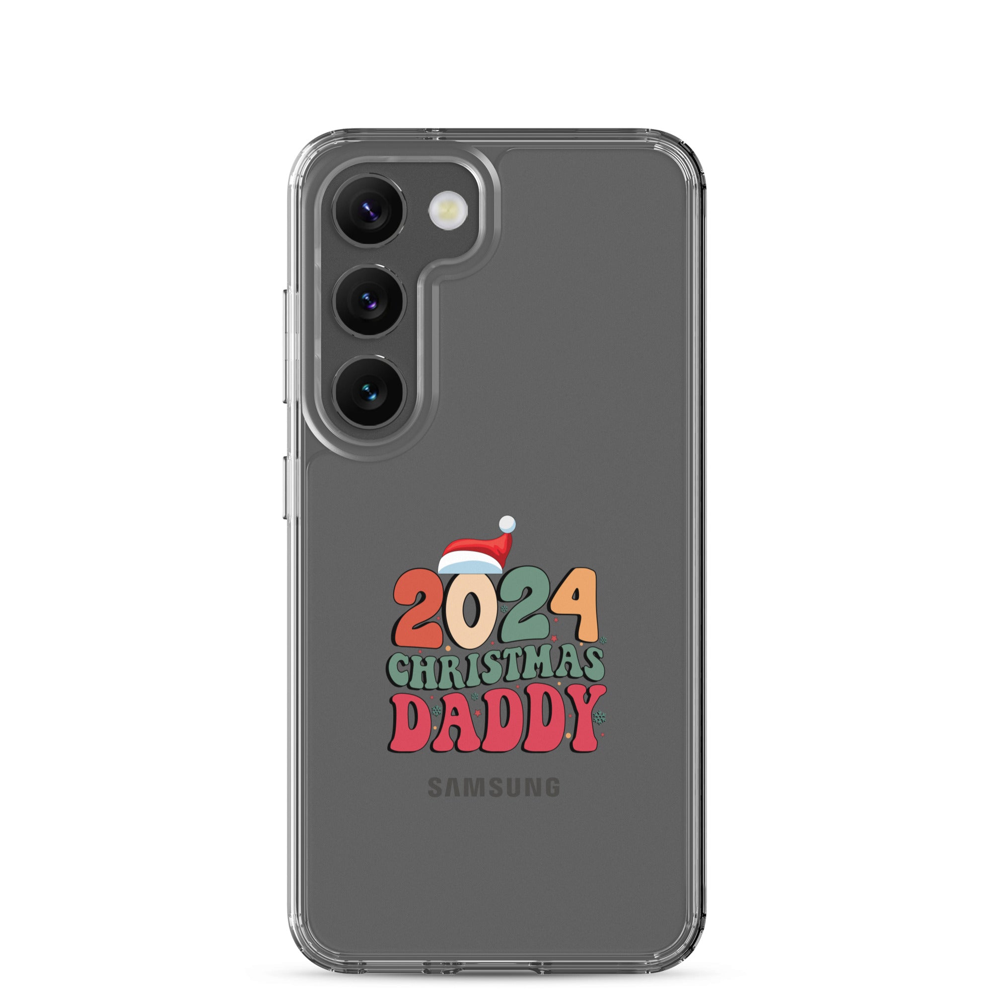 2024 Christmas Daddy Clear Case for Samsung®