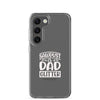 Sawdust Is Dad Glitter Clear Case for Samsung®