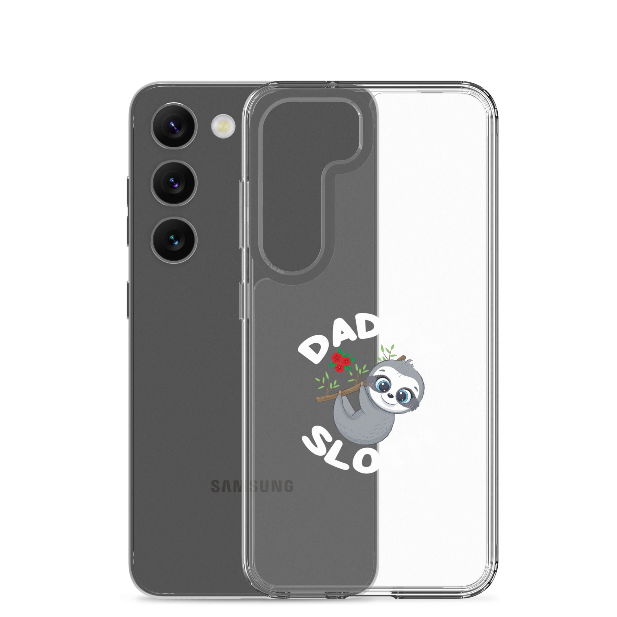 Daddy Sloth Clear Case for Samsung®