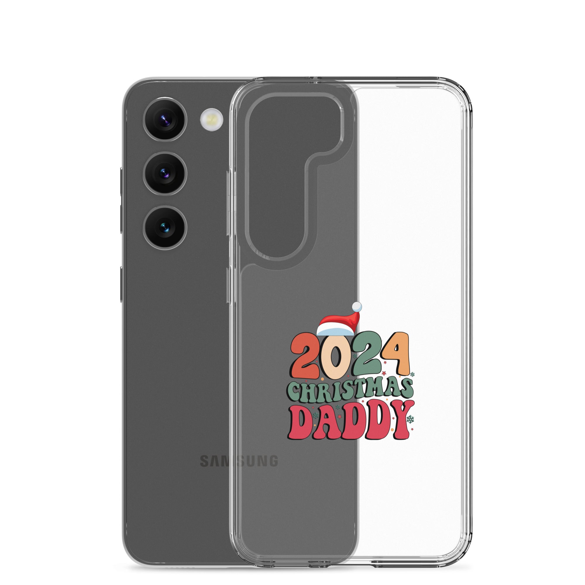 2024 Christmas Daddy Clear Case for Samsung®