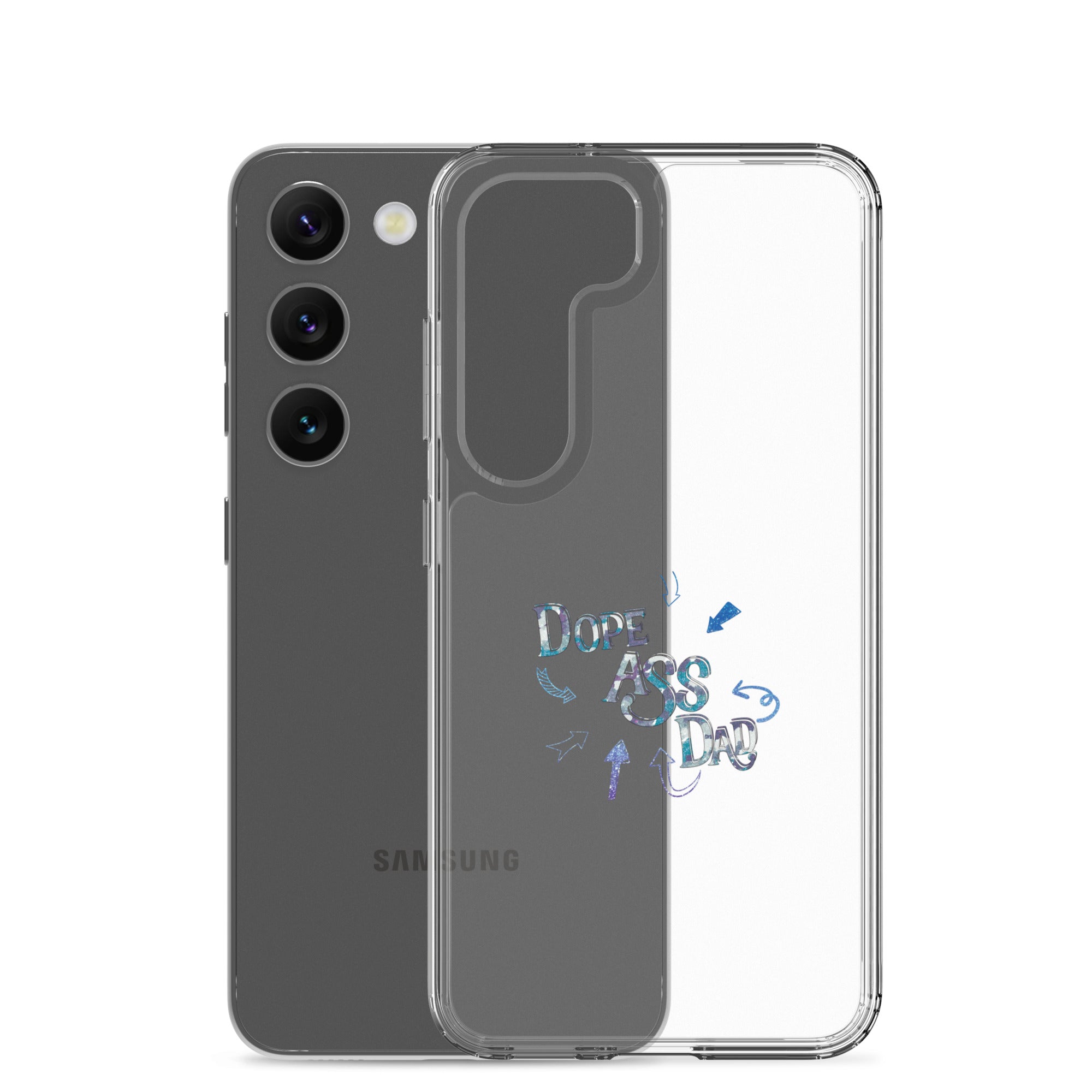 Dope Ass Dad Clear Case for Samsung®