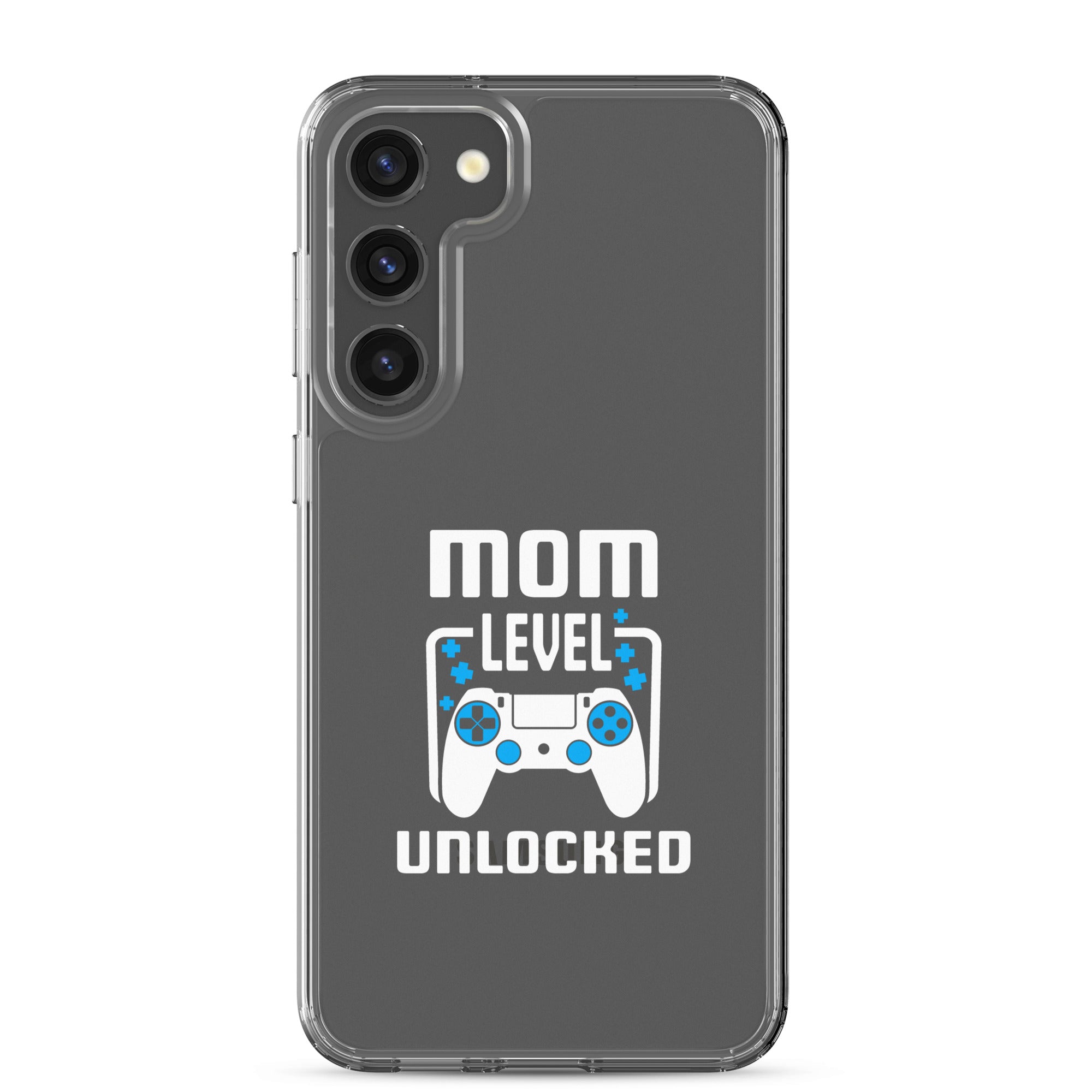 Mom Level Unlocked Clear Case for Samsung®