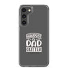 Sawdust Is Dad Glitter Clear Case for Samsung®