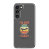 Im Not Sleeping Im Resting My Eyes Dad Clear Case for Samsung®