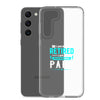 I Am Not Retired I Am A Professional Dad Clear Case for Samsung®