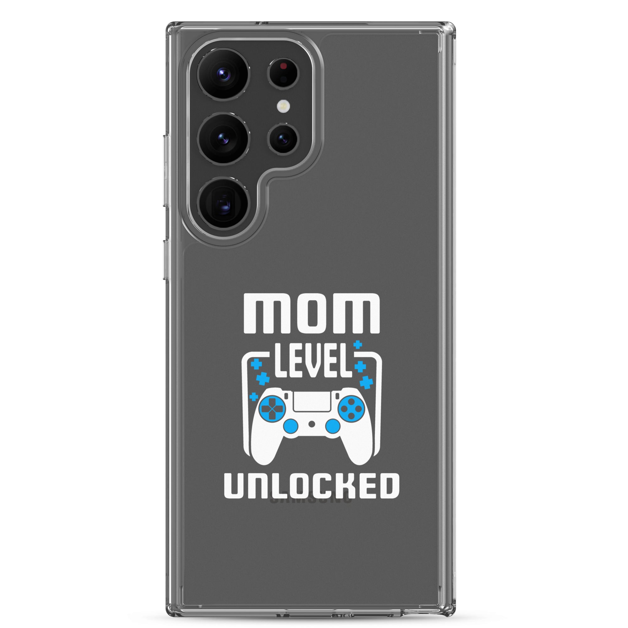 Mom Level Unlocked Clear Case for Samsung®