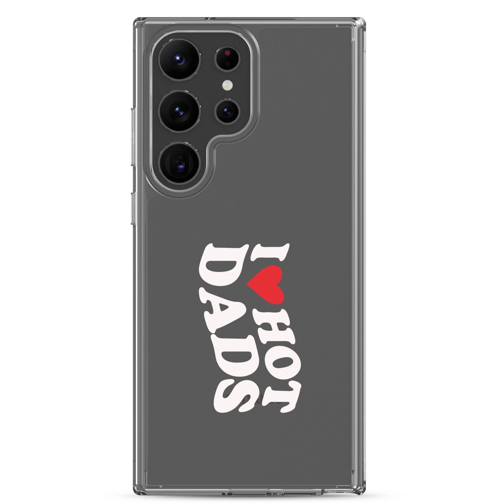 I Love Hot Dads Clear Case for Samsung®