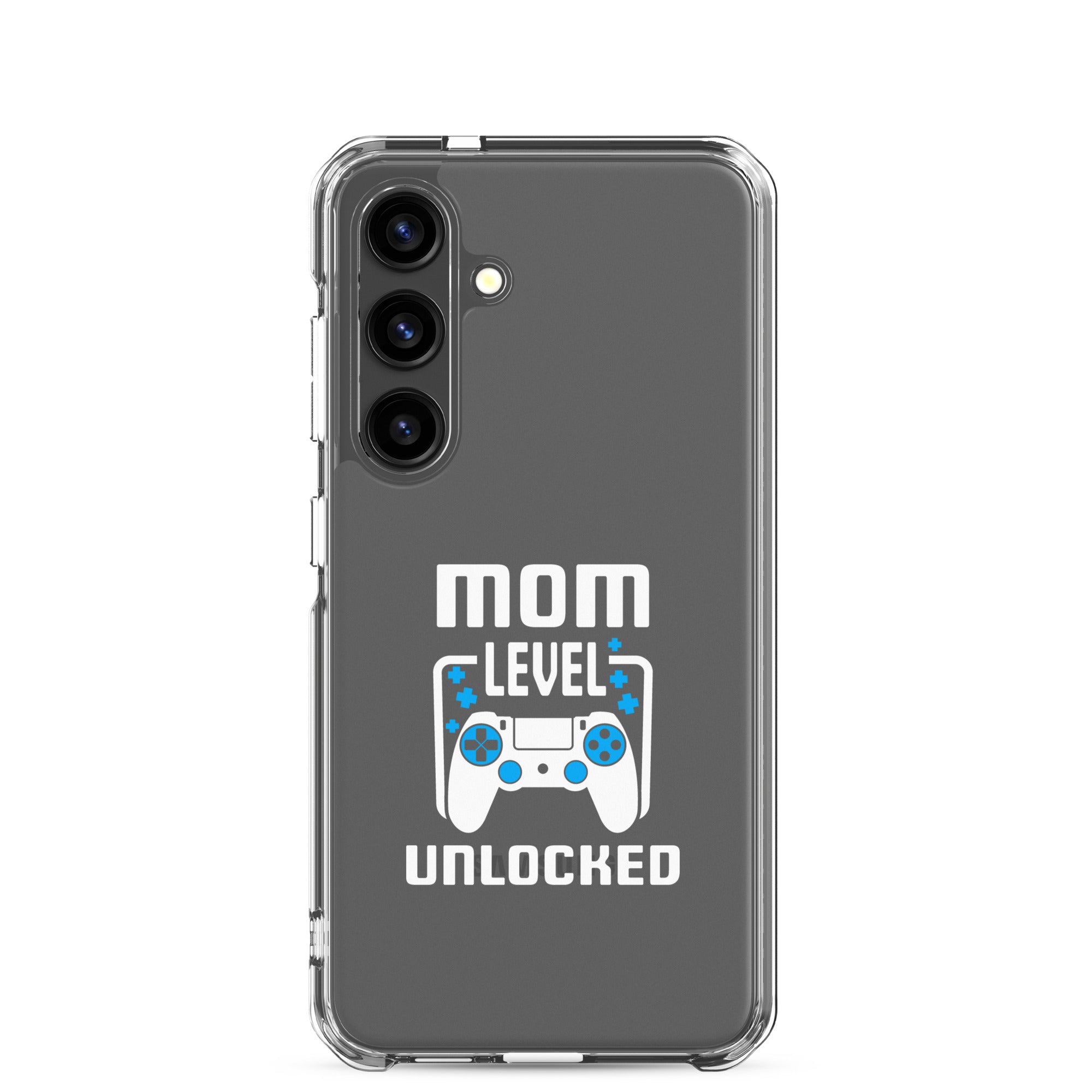 Mom Level Unlocked Clear Case for Samsung®