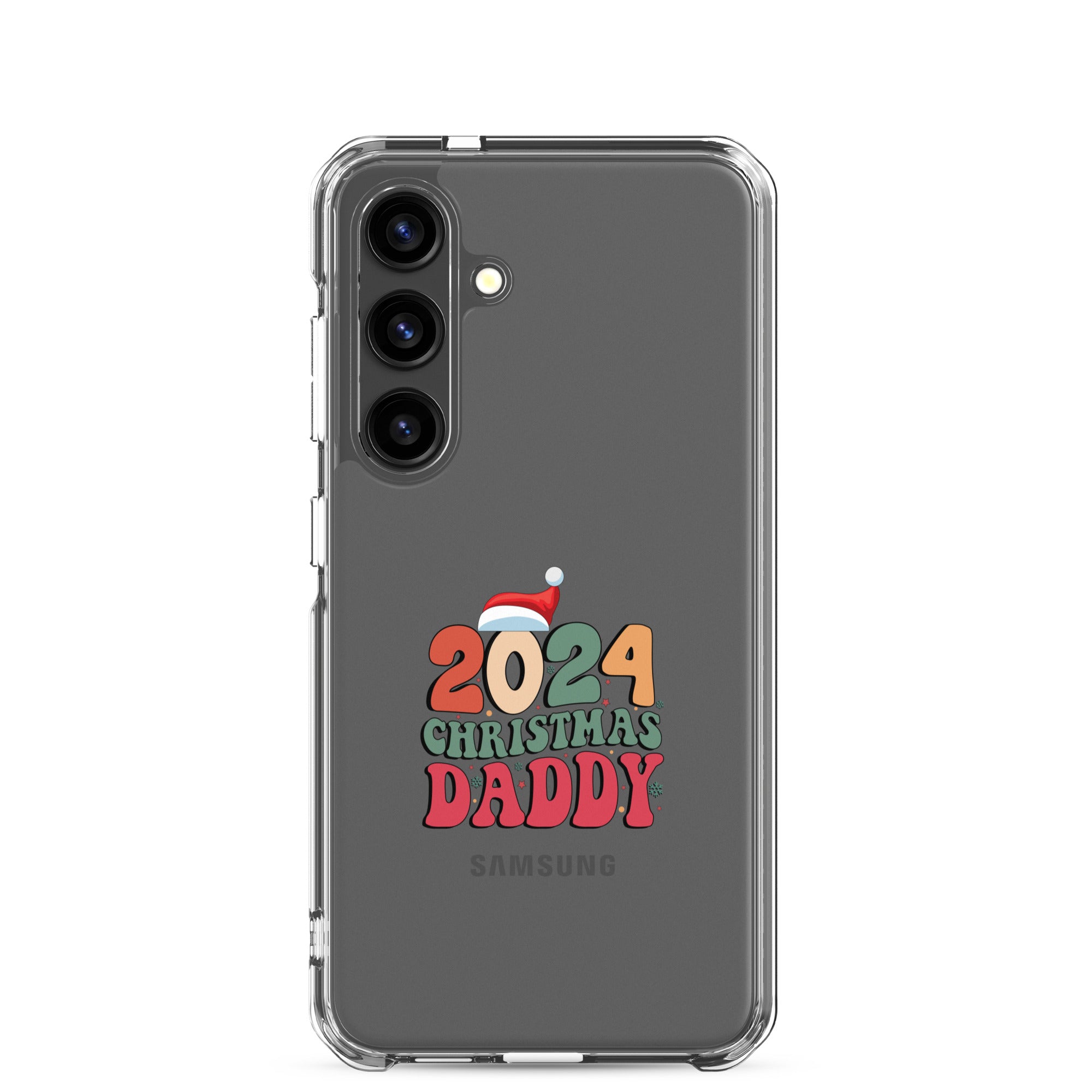 2024 Christmas Daddy Clear Case for Samsung®