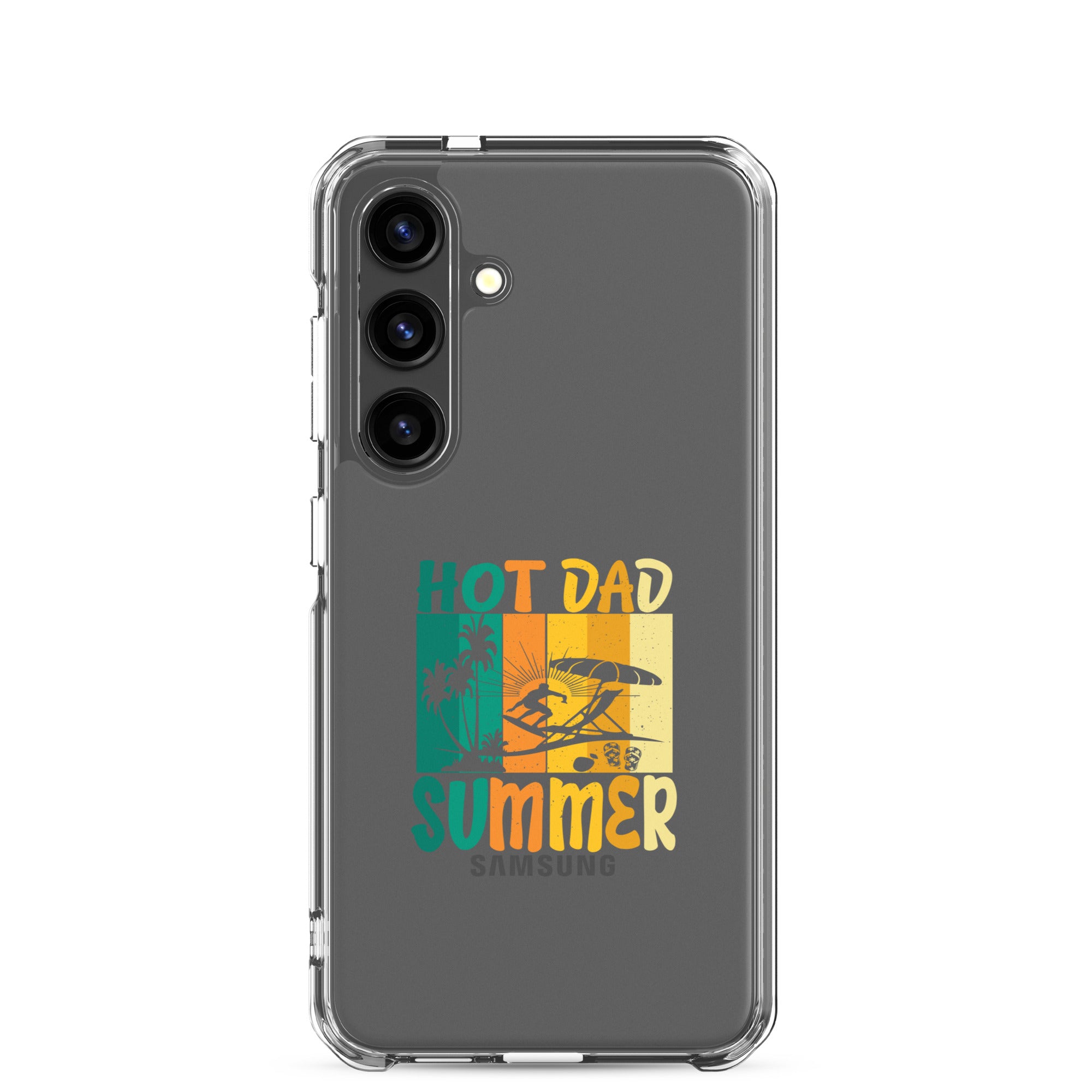 Hot Dad Summer Clear Case for Samsung®