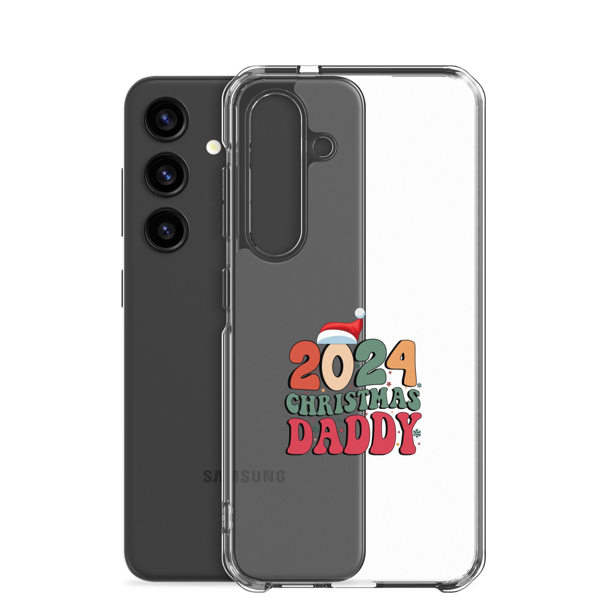 2024 Christmas Daddy Clear Case for Samsung®