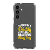 Soon To Be A Daddy For Boy Clear Case for Samsung®