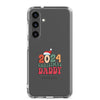 2024 Christmas Daddy Clear Case for Samsung®