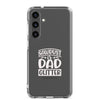 Sawdust Is Dad Glitter Clear Case for Samsung®