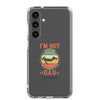 Im Not Sleeping Im Resting My Eyes Dad Clear Case for Samsung®