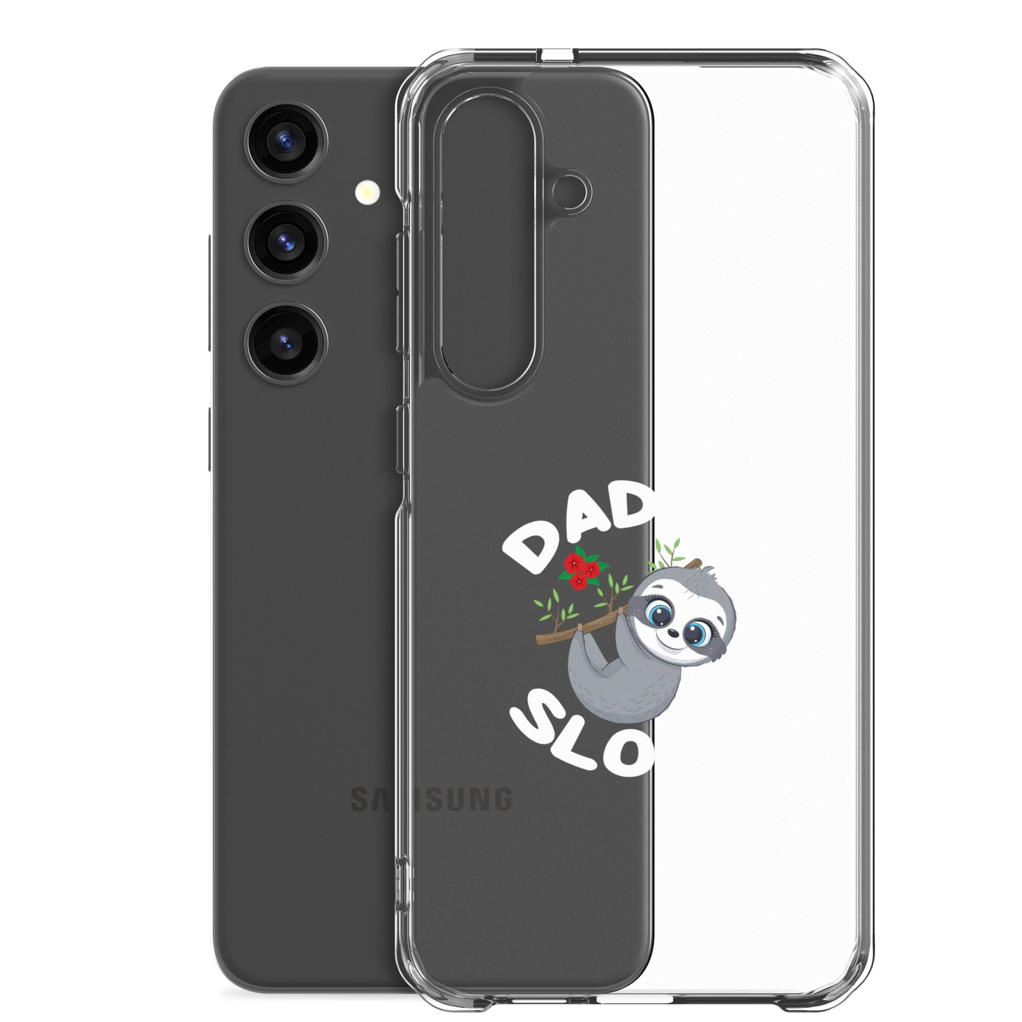 Daddy Sloth Clear Case for Samsung®