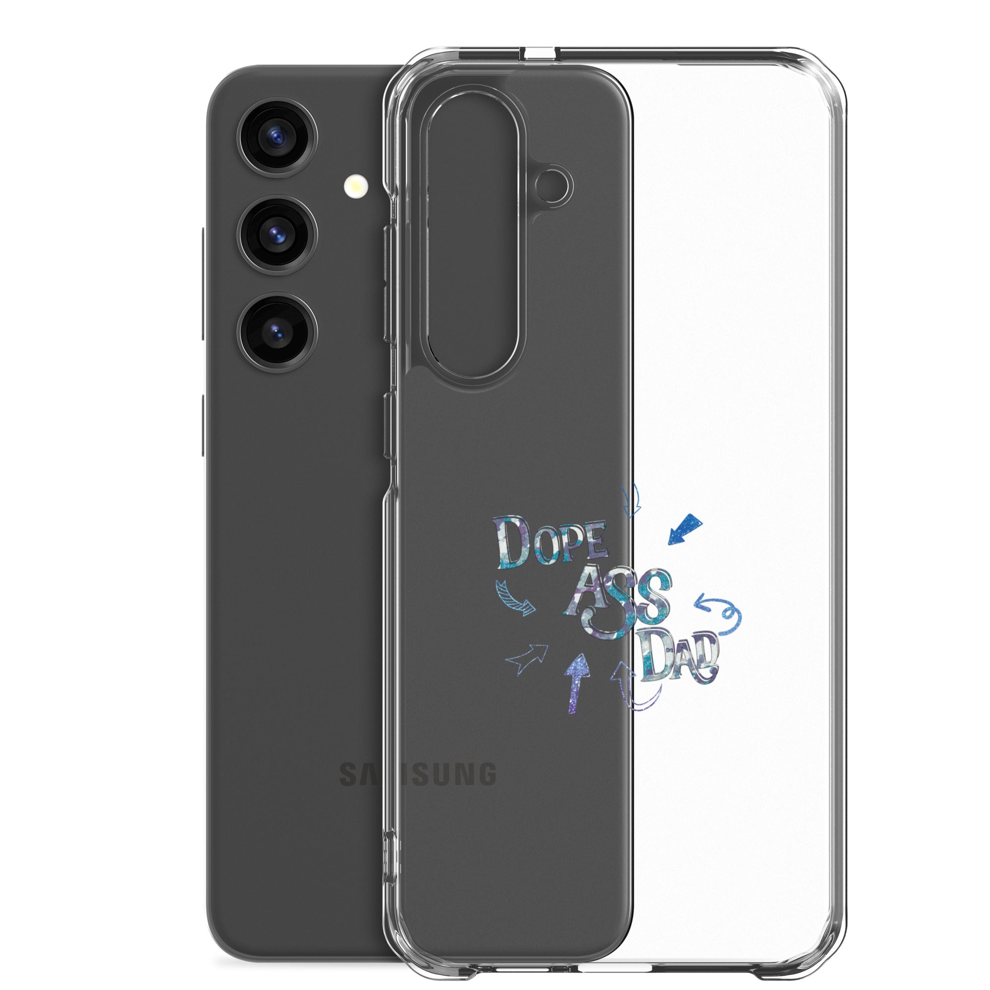 Dope Ass Dad Clear Case for Samsung®