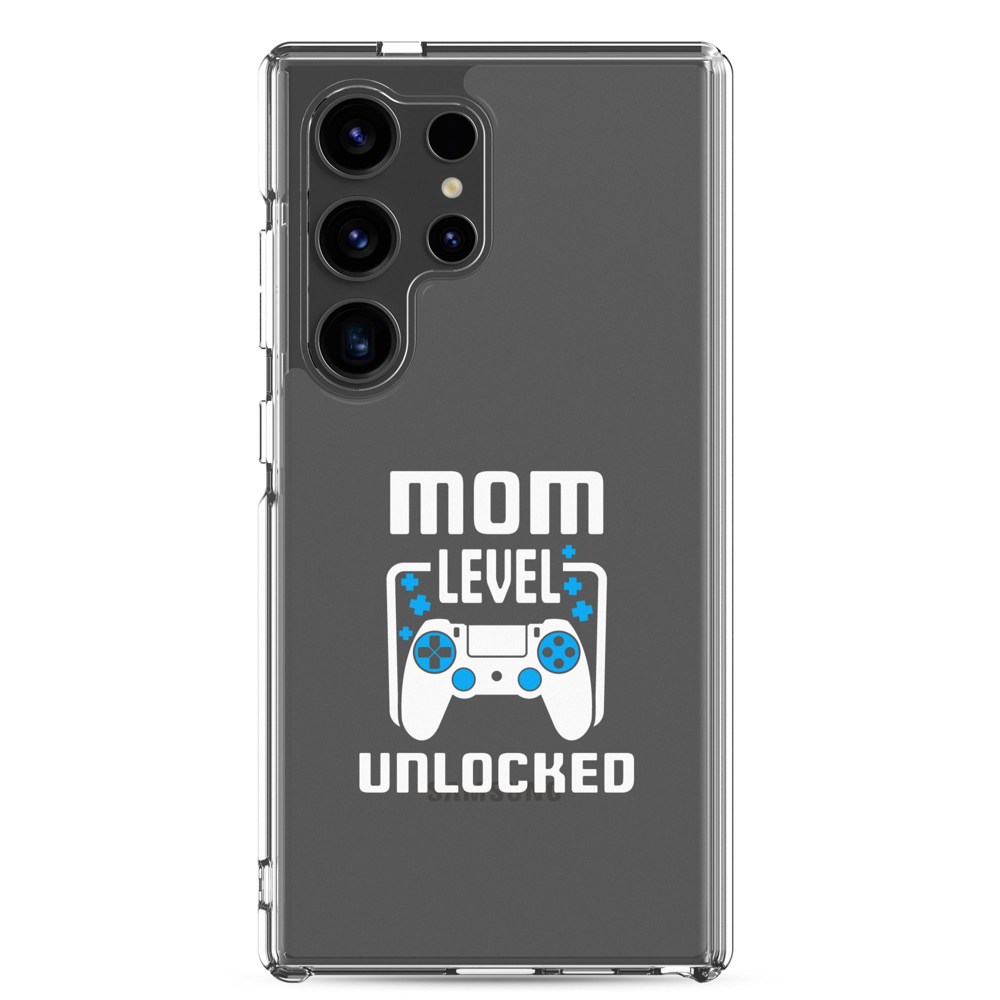 Mom Level Unlocked Clear Case for Samsung®