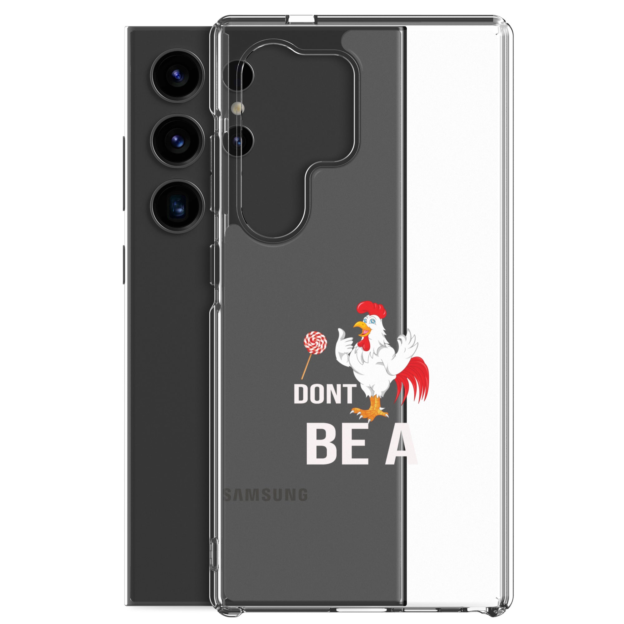 Don't Be A Sucker Funny Fathers Day Clear Case for Samsung®