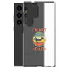 Im Not Sleeping Im Resting My Eyes Dad Clear Case for Samsung®