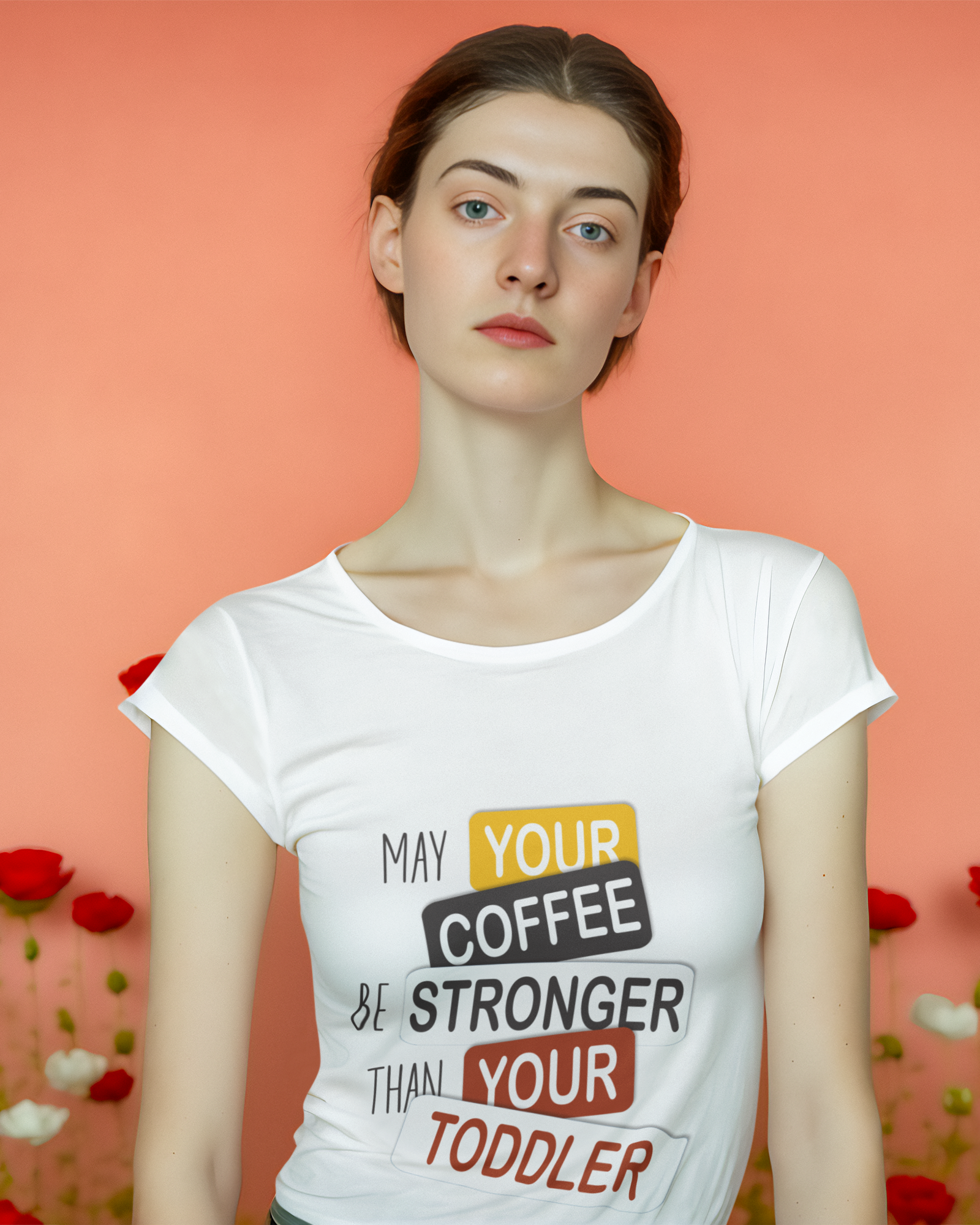 May Your Coffee Be Stronger Than Your Toddler Unisex t-shirt