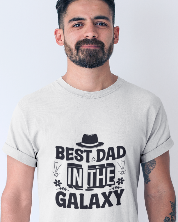 Best Dad In The Galaxy Unisex t-shirt