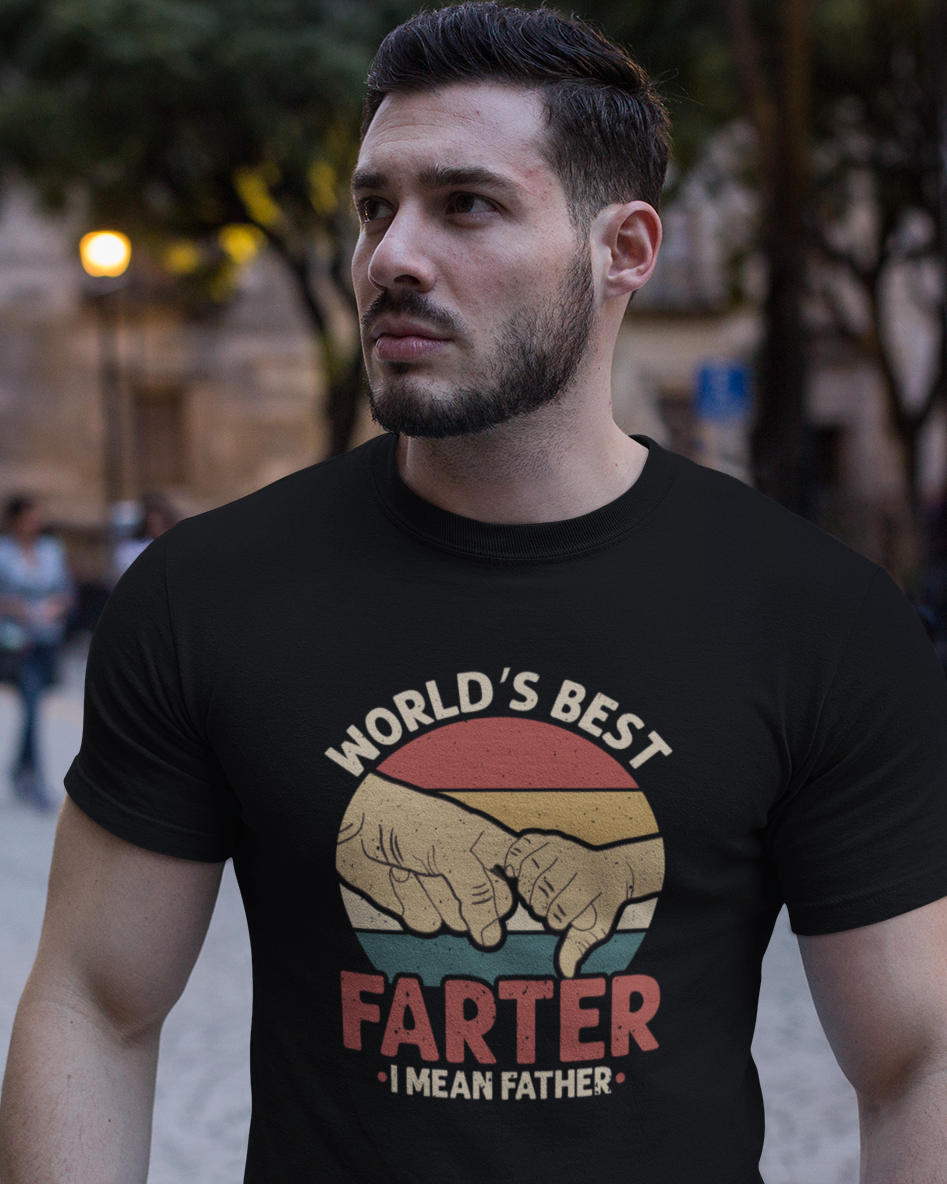 World's Best Farter I Mean Father Unisex t-shirt