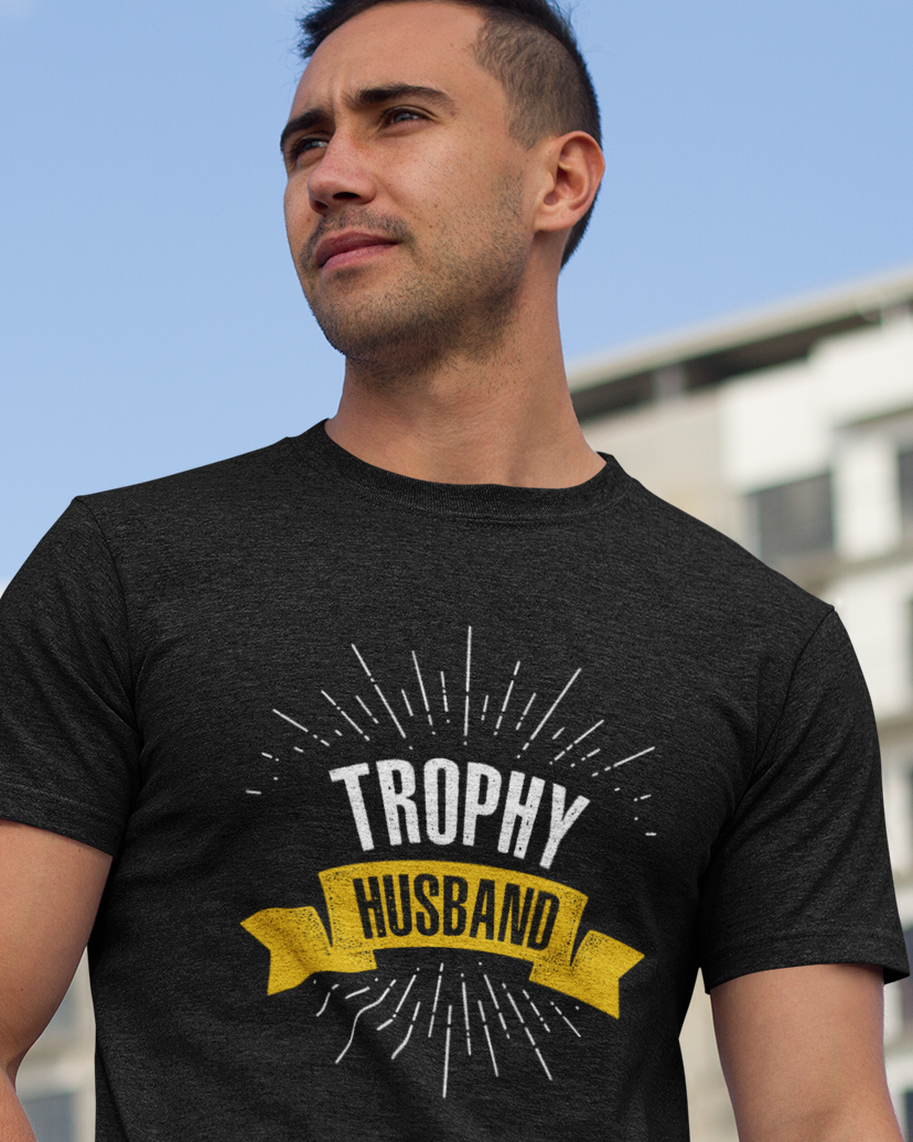 Trophy Husband Wedding Anniversary Unisex t-shirt