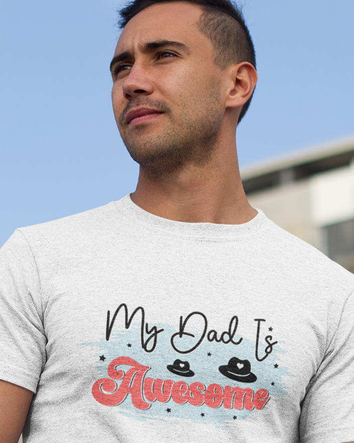 My Dad Is Awesome Unisex t-shirt