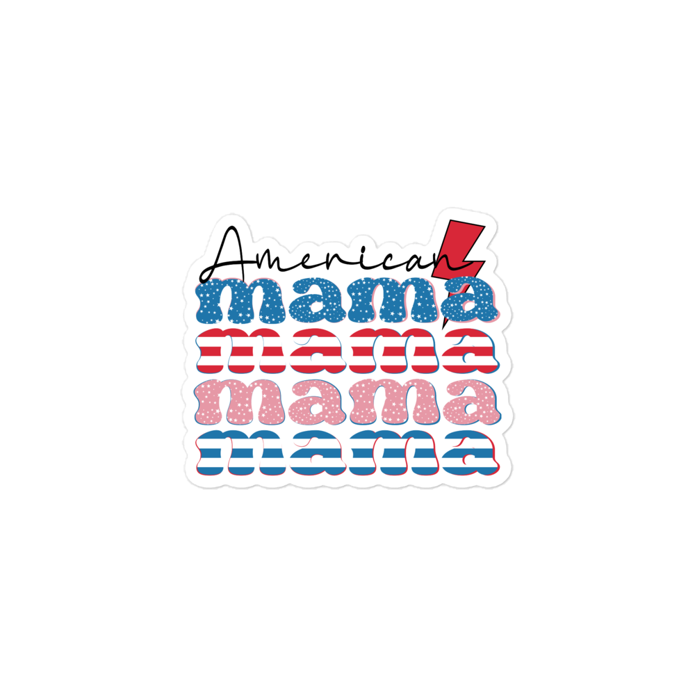 American Mama stickers