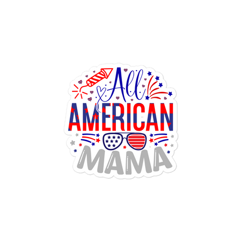 All American Mama sticker