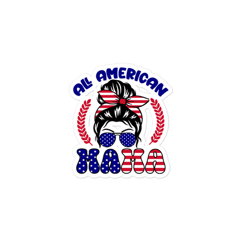 All American Mama  sticker