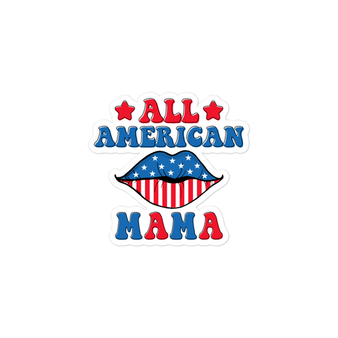 All American Mama sticker