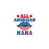 All American Mama sticker