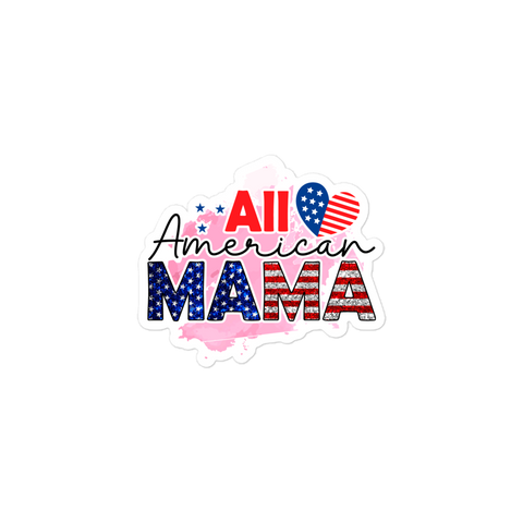 All American Mama sticker