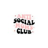 Anti Social Moms Club stickers