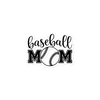 Baseball Mom sticker