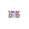 World's Best Dad Bubble-free stickers