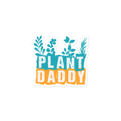 Plant Daddy Bubble-free stickers