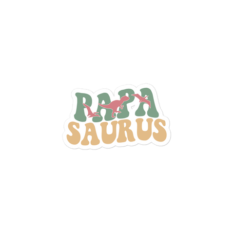 Papasaurus Bubble-free stickers